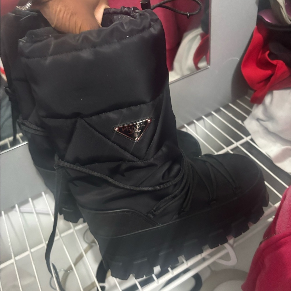 Prada snow boots
